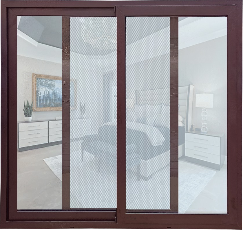 3 track slider domal upvc style window